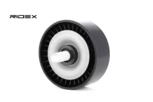 Image of RIDEX Idler Pulley BMW 312D0020 11281440378,1440378,11281440378 Guide Pulley,Deflection Pulley,Deflection/Guide Pulley, v-ribbed belt 1440378