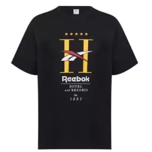 Image of Reebok Hotel T Shirt Mens - Black