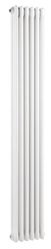 Image of Balterley Triple Column Traditional Radiator 1800 x 287mm - High Gloss White White Unisex