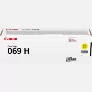 Image of Canon 069H Yellow Toner Cartridge