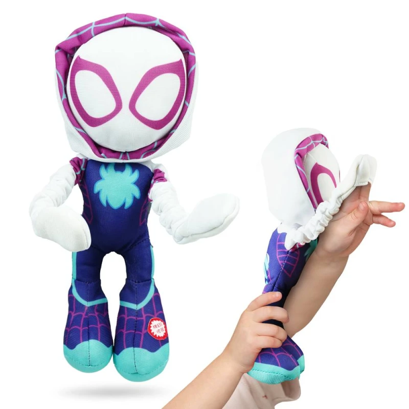 Image of Spidey And His Amazing Friends Ghost Spidey Sling Shot Plush Female IL72801