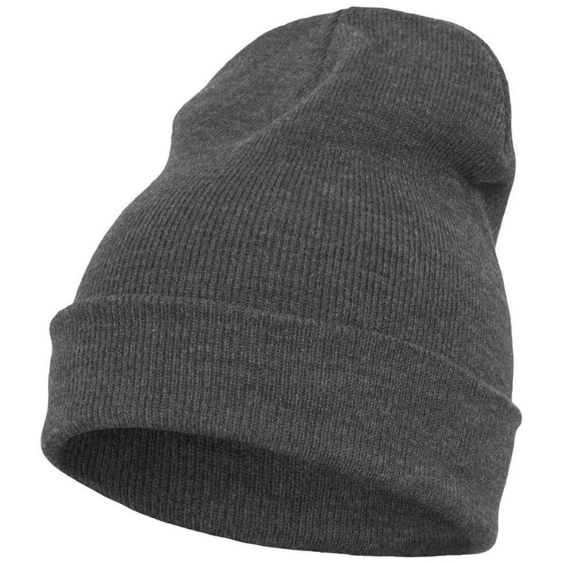 Image of Flexfit Flexfit Men Heavyweight Beanie in Charcoal Charcoal One Size Male 5063425914784
