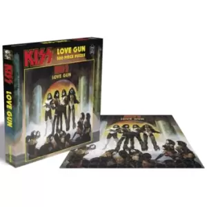 Image of Kiss Love Gun (500 Piece Jigsaw Puzzle)