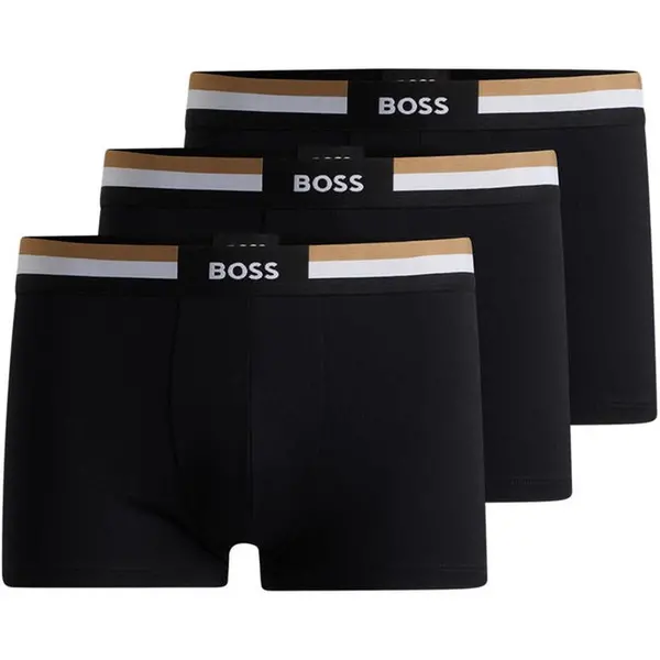 Image of BOSS Trunk 3p Motion 10260345 01 Trunks Small Black 43202003350
