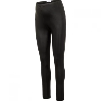 Image of Mamalicious Ladies Maternity High Waist Leggings - Black