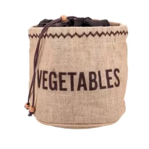 Image of KitchenCraft Hessian Vegetable Preserving Bag Brown