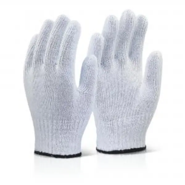 Image of Beeswift Mixed Fibre Gloves Light Weight White Box of 240 MFGNW BESWMFGNW