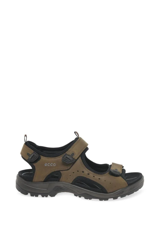 Image of ECCO Ecco Men 'Trail' Casual Sandals in Brown Size: 9 Brown 9 Male 0737431917002