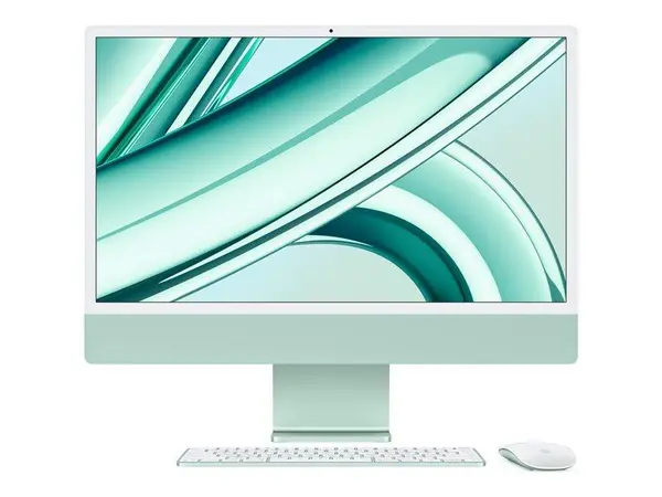 Image of Apple iMac 24", M3, 10-Core GPU, 256GB - 2023 - Green