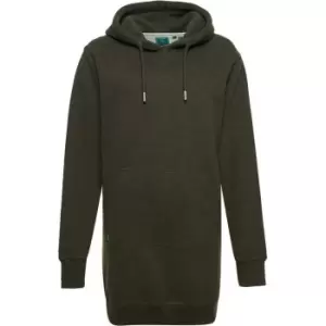 Image of Superdry Vintage Hoodie Dress - Green