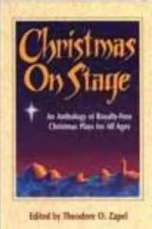Image of Christmas on stage by Theodore O. Zapel