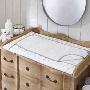 Image of Clair de Lune Lullaby Hearts Changing Mat, Ivory White