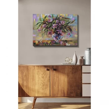 Image of Kanvas Tablo (50 x 70) - 25 Multicolor Decorative Canvas Painting