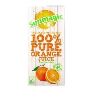 Image of Pure Orange Juice 1 Litre Cartons Pack of 12 A08067
