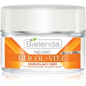 Image of Bielenda Neuro Glicol + Vit. C Moisturising Cream SPF 20 50ml