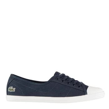 Image of Lacoste Ziane Canvas Shoes - Blue