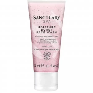 Image of Sanctuary Spa Moisture Burst Mini Face Wash 30ml