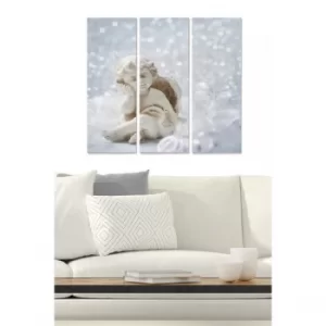 Image of MDF113754628 Multicolor Decorative MDF Painting (3 Pieces)