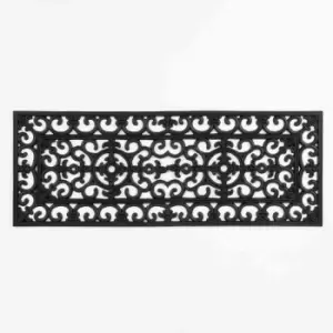 Image of Radcliffe 45x120cm Rubber Ironmat - Black