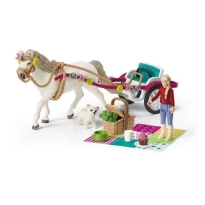 Image of SCHLEICH Horse Club Small Carriage for the Big Horse Show Toy Playset
