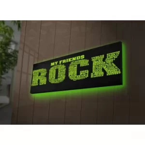 Image of 3090DACT-61 Multicolor Decorative LED Lighted Canvas Painting