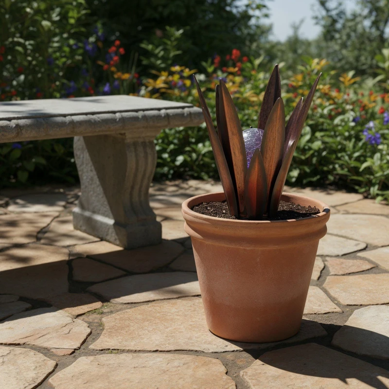 Image of Streetwize Agave Solar Light - Color-Changing Desert Glow Multi unisex One Size