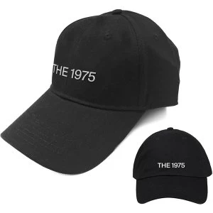 Image of The 1975 - Logo Mens Baseball Cap - Black
