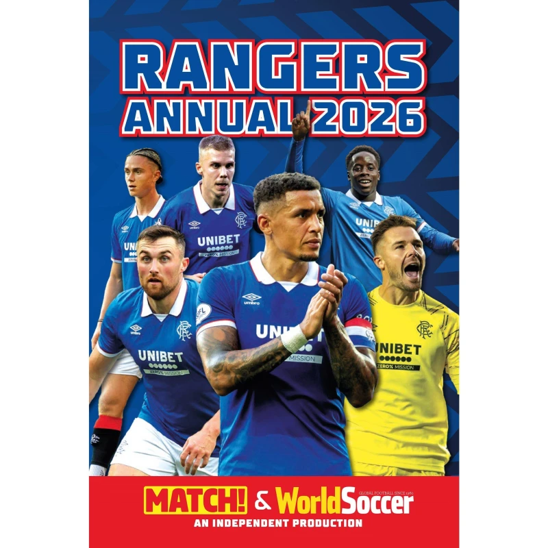 Image of Match Magazine Rangers (MATCH!) Annual 2026 Multi unisex 190 X 285m