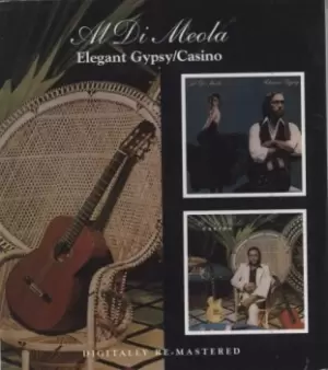 Image of Al Di Meola Elegant Gypsy / Casino 2010 UK CD album BGOCD926