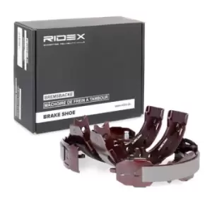 Image of RIDEX Handbrake Shoes 1419B0004 Parking Brake Pads,Handbrake Pads TOYOTA,LEXUS,RAV 4 III (ACA3_, ACE_, ALA3_, GSA3_, ZSA3_)