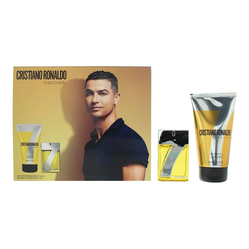 Image of Cristiano Ronaldo CR7 Discover Gift Set 30ml Eau de Toilette + 150ml Shower Gel