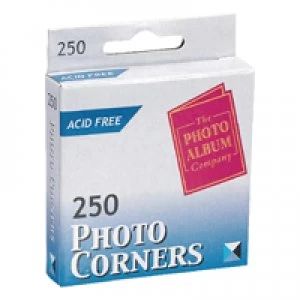 Image of Photo Album Company Photo Corners White Pack of 250 PC250