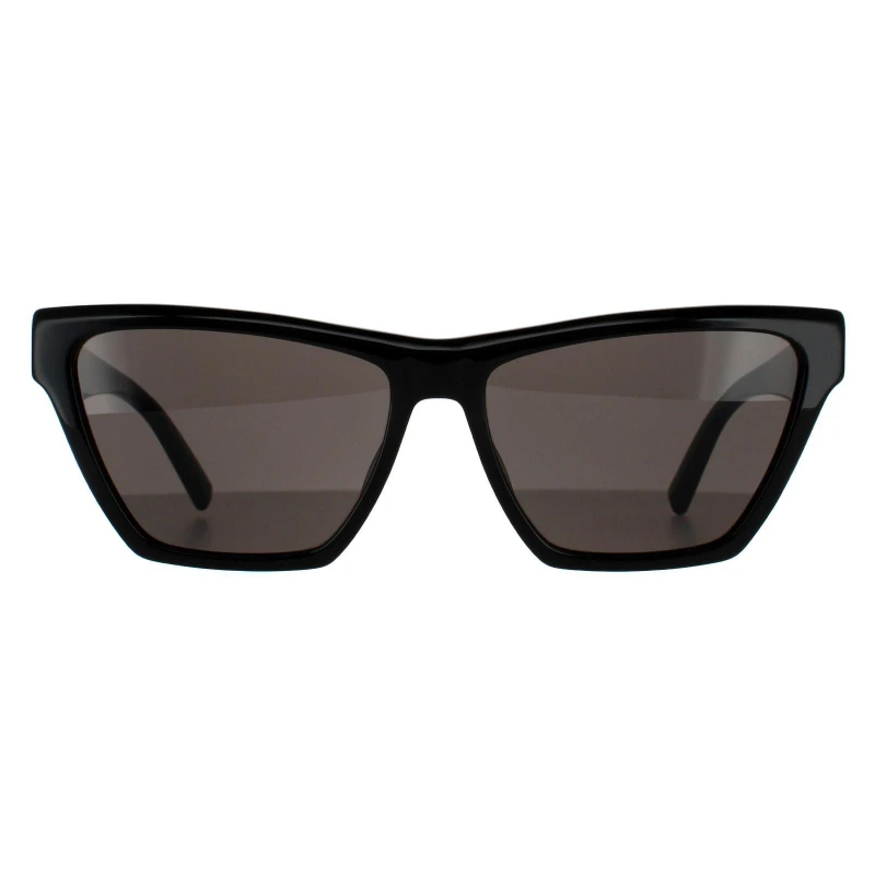 Image of Saint Laurent Cat Eye Black Sunglasses Black female