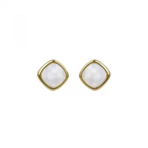 Image of Adore Cushion Stone Earrings