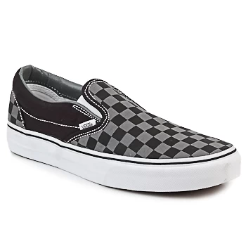 Image of Vans CLASSIC SLIP ON womens Slip-ons (Shoes) in Black,4.5,5,6,6.5,7.5,8,9,9.5,10.5,11,3,8.5,12,13,15,5.5,16,10,4,7,8,9,10,11