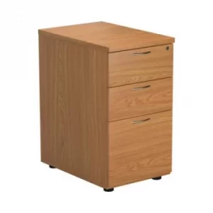 Image of First Desk High Pedestal 3 Drawer 600mm Depth Nova Oak KF74466