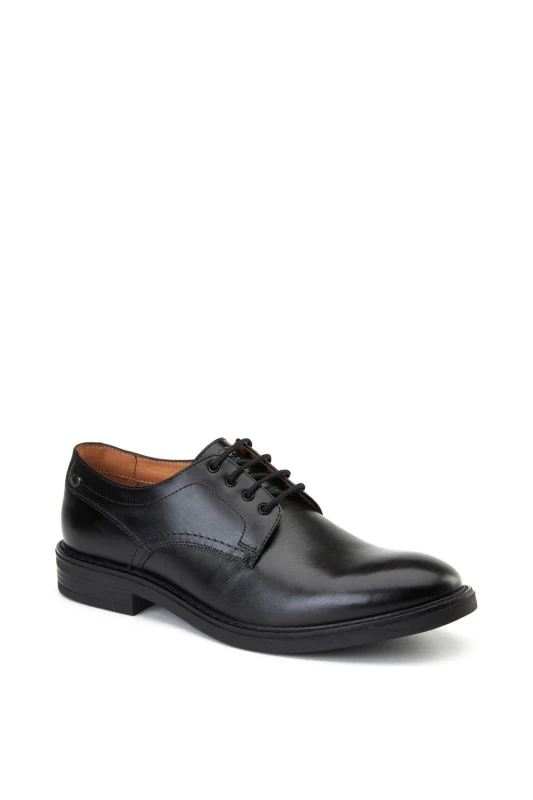 Image of Base London Base London Men Durham Lace Shoe in Black Size: 7 Black 7 Male 5063294199992