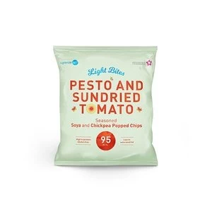 Image of Light Bites Pesto and Sundried Tomato Popped Chips