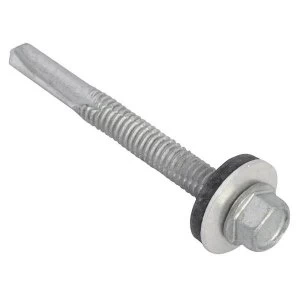 Image of ForgeFix TechFast Hex Roofing Screw Self-Drill Heavy Section 5.5 x 32mm Pack 100