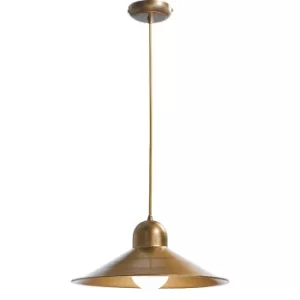 Image of ORLEANS Dome Wall Light Copper 39x13cm