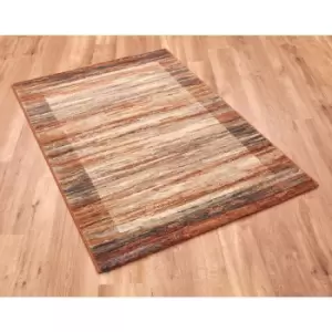 Image of Galleria 79138-6888 280cm x 380cm Rectangle - Brown and Beige and Orange