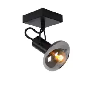 Image of Lucide Madee Modern Ceiling Spotlight 1xE14 Black