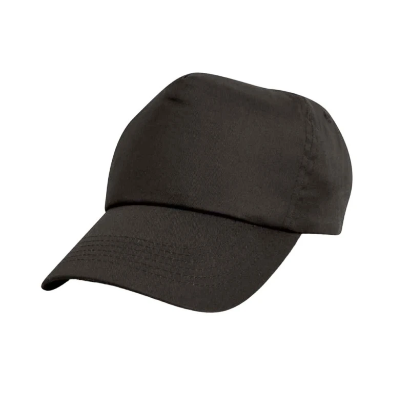 Image of Result Womens Cotton Baseball Cap in Black Female One Size