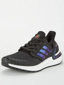 Image of Adidas Ultraboost 20 Junior Trainers - Black