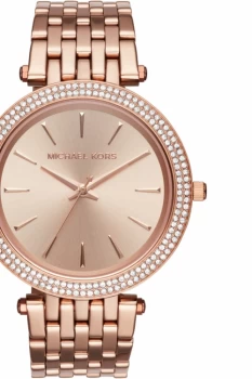 Image of Ladies Michael Kors Darci Watch & Bracelet Gift Set Watch MK3715