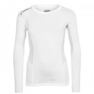 Image of Sondico Long Sleeved Core Base Layer Junior - White