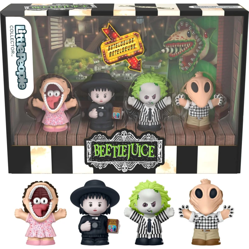 Image of Little People Collector Beetlejuice Edition Figure Set