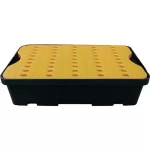 Image of Slingsby 20 Litre Spill Tray With Yellow Platform