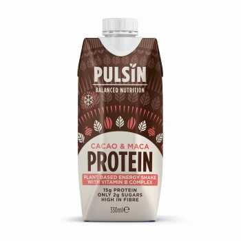 Image of Pulsin Cacao & Maca Protein Shake 330ml