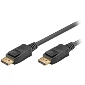Image of Goobay 1.4 8K Ultra HD DisplayPort Cable - 2m - Black
